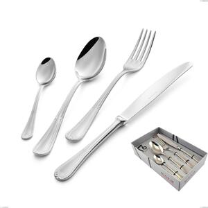 Confezione vetrina 16 pezzi Firenze, Acciaio inox 18.10 (Aisi304) , spessore 2.5 mm- posate