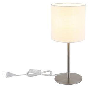Globo 21440W - Lampada da tavolo BENSON 1xE27/40W/230V bianca