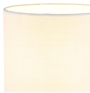 Globo 21440W - Lampada da tavolo BENSON 1xE27/40W/230V bianca