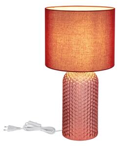 Globo 21735R - Lampada da tavolo SOFIE 1xE27/60W/230V rossa