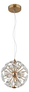Globo 16047H - Lampadario LED a sospensione su cavo VIRINA LED/12W/230V 3000K dorato
