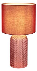 Globo 21735R - Lampada da tavolo SOFIE 1xE27/60W/230V rossa