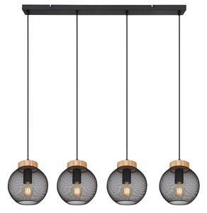 Globo 15663-4H - Lampadario sospeso a cavo PABLO 4xE27/40W/230V