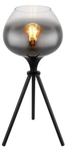 Globo 15548T1 - Lampada da tavolo MAXY 1xE27/40W/230V nera