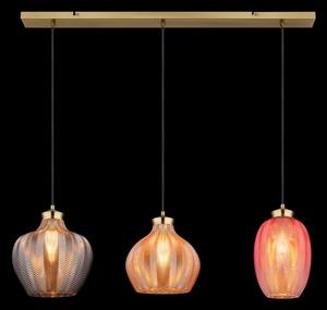 Globo 15898-3H - Lampadario a sospensione JESSICA con cavo 3xE27/60W/230V