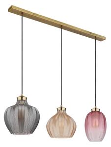 Globo 15898-3H - Lampadario a sospensione JESSICA con cavo 3xE27/60W/230V