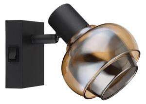 Globo 54309-1B - Faretto da parete TOKKI 1xE14/40W/230V nero
