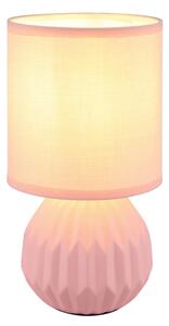 Globo 21730P - Lampada da tavolo SYLAS 1xE14/40W/230V rosa