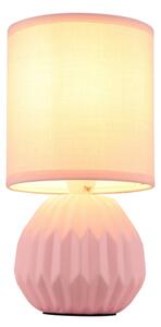 Globo 21730P - Lampada da tavolo SYLAS 1xE14/40W/230V rosa