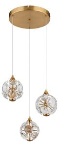 Globo 16047-3H - Lampadario LED su cavo VIRINA LED/24W/230V 3000K dorato