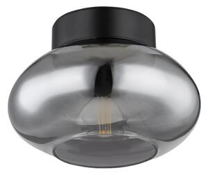 Globo 15572D - Plafoniera SHAUN 1xE27ILLU/40W/230V nera