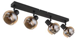 Globo 54309-4B - Faretto TOKKI 4xE14/40W/230V nero