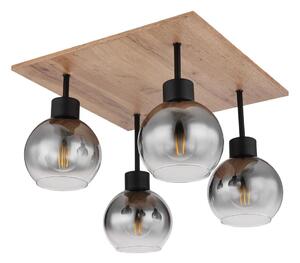 Globo 15656-4D - Lampadario a plafone MOITAS 4xE27/40W/230V