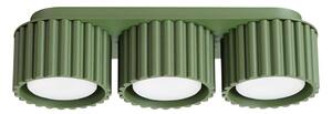 Sollux SL.2631 - Faretto AURA 3xGX53/10W/230V verde