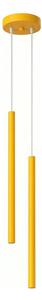 Sollux SL.2138 - Lampadario a cavo PASTELO 2xG9/8W/230V giallo