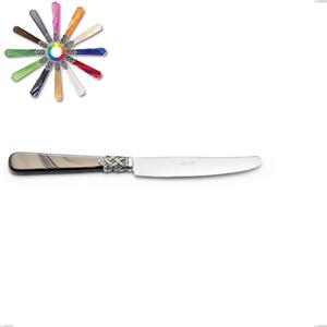 Coltello tavola Ginevra, (acciaio 18.10 aisi304), manico in nylon, Lunghezza 226 mm