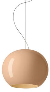 Lampada a sospensione Foscarini, Buds 3, dimmerabile, Beige, Soggiorno, Vetro, Design