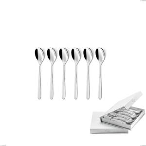 Confezione a libro 6 pezzi cucchiaini caff� Griffe, Acciaio inox 18.10 (AISI304) , spessore 3.0 mm