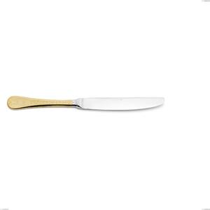 Coltello frutta Hermitage oro, acciaio 18-10, oro 24 carati lucido, spessore 2.5 mm, lunghezza 217 mm