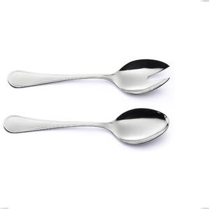 Coppia insalata Impero, ACCIAIO INOX 18.10(AISI304), spessore 2.5 MM, Lunghezza 233 mm