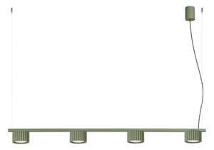 Sollux SL.2698 - Lampada a sospensione su cavo AURA 4xGX53/10W/230V verde