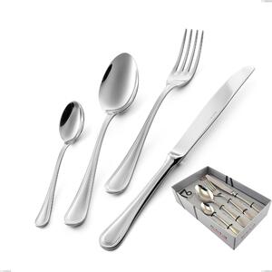 Confezione vetrina 16 pezzi coltello economico Impero, ACCIAIO INOX 18.10(AISI304), spessore 2.5 MM