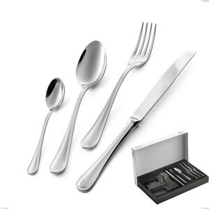Confezione Panoramica 30 pezzi coltello economico Impero, ACCIAIO INOX 18.10(AISI304), spessore 2.5 MM- posate