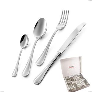 Cofanetto 24 pezzi coltello economico Impero, ACCIAIO INOX 18.10(AISI304), spessore 2.5 MM