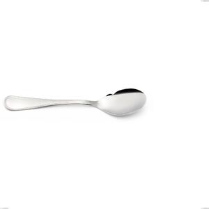 Cucchiaio gourmet Impero Argento 8 micron, Acciaio inox Aisi 304 Finitura Argentata, spessore argento 8 micron, spessore posata 3 mm, lunghezza 185 mm