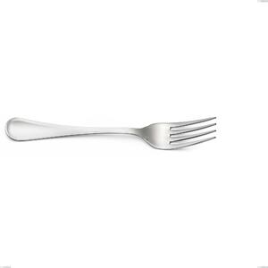 Forchetta da servizio Impero Argento 8 micron, Acciaio inox Aisi 304 Finitura Argentata, spessore argento 8 micron, spessore posata 3 mm, lunghezza 233 mm