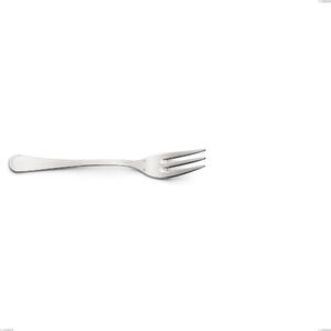Forchetta dolce Impero Argento 8 micron, Acciaio inox Aisi 304 Finitura Argentata, spessore argento 8 micron, spessore posata 3 mm, lunghezza 152 mm