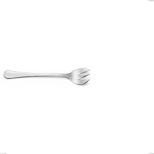 Forchetta cozze Impero Argento 8 micron, Acciaio inox Aisi 304 Finitura Argentata, spessore argento 8 micron, spessore posata 3 mm, lunghezza 140 mm