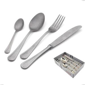 Confezione vetrina 16 pezzi Impero Retro, Acciaio inox (Aisi 304) vintage