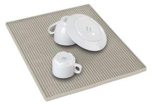 Tappetino scolapiatti beige in gomma 40x30 cm Maxi – Wenko