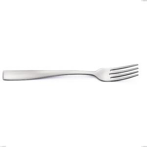 Forchetta frutta infinity Sabbiato , Acciaio 18/10 (aisi 304 ) incisione laser, spessore 2.5 mm, lunghezza 190 mm