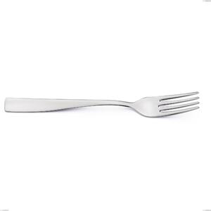 Forchetta tavola infinity Sabbiato , Acciaio 18/10 (aisi 304 ) incisione laser, spessore 2.5 mm, lunghezza 214 mm