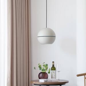Lucande lampada a sospensione Calantha, grigio, alluminio, Ø 30 cm