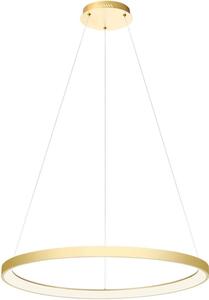 Redo 01-2676-Lampadario a sospensione con filo LED dimmerabile ICONIC LED/60W/230V diametro 78 cm oro