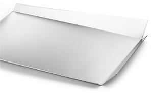 Vassoio Rettangolare KENTO 38x27 cm con manici in inox satinato
