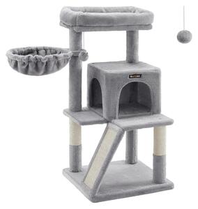 FEANDREA - Tiragraffi per gatti con piattaforma, grigio