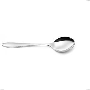 Cucchiaio da servizio Kappa, Acciaio inox 18.10 (AISI304), spessore 2.5 mm, lunghezza 243 mm inox lucido