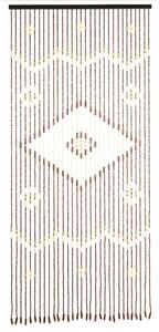 Tenda di colore naturale in bambù per porte 90x200 cm Rhombus – Maximex