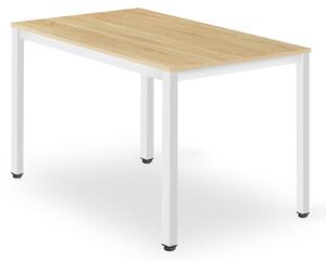 Tavolo da pranzo bianco TESSA 120x60 cm