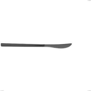 Coltello tavola Kyoto Black, Acciaio inox (Aisi 304) trattamento pvd acciaio lucido, lunghezza 229 mm