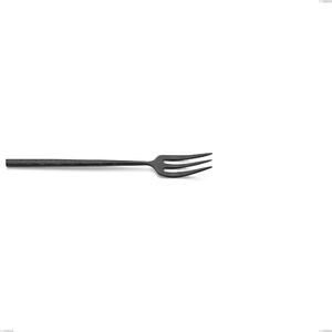 Forchetta dolce Kyoto Origami Black, Acciaio inox (Aisi 304) trattamento pvd acciaio lucido, lunghezza 153 mm