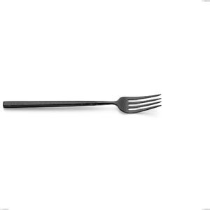 Forchetta frutta Kyoto Origami Black, Acciaio inox (Aisi 304) trattamento pvd acciaio lucido, lunghezza 190 mm