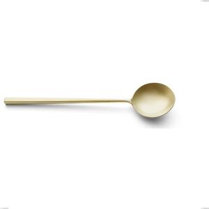 Cucchiaio da servizio Kyoto Sabbiato Champagne, Acciaio inox (Aisi 304) inox sabbiato, lunghezza 238 mm