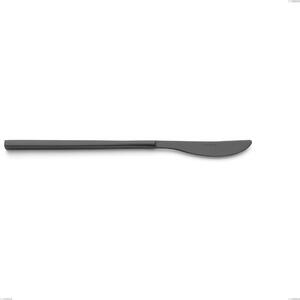 Coltello tavola Kyoto Sabbiato Black, Acciaio inox (Aisi 304) inox sabbiato, lunghezza 229 mm
