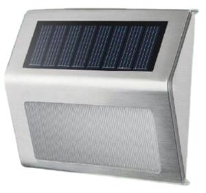HÖFFTECH - Set da 2 applique solari da parete a LED/1,2V 400 mAh IP44