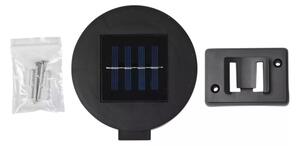 HÖFFTECH - Lampada solare da parete a LED 1,2V 600 mAh IP44